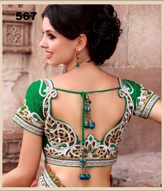 long designer blouse