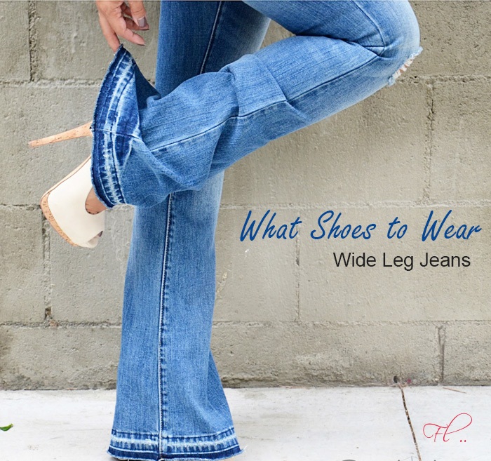 flat shoes to wear with wide leg pants