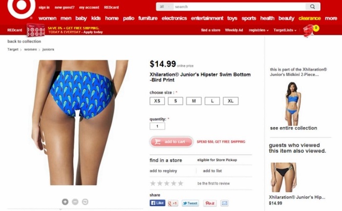 Have you heard about the â€˜thigh gapâ€™ photoshop fail ad by Target ...