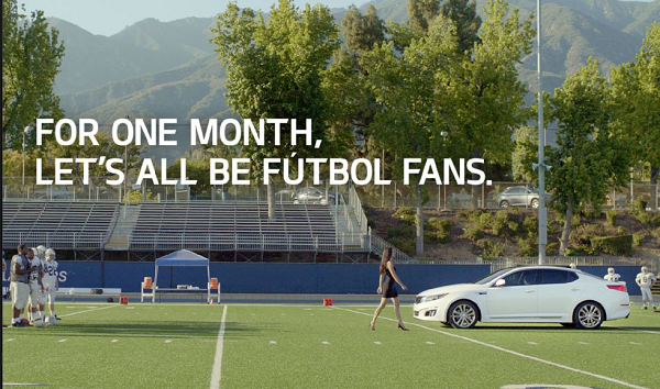 Adriana Lima World Cup Ad: Kia Motors Present Lima Promoting Futbol