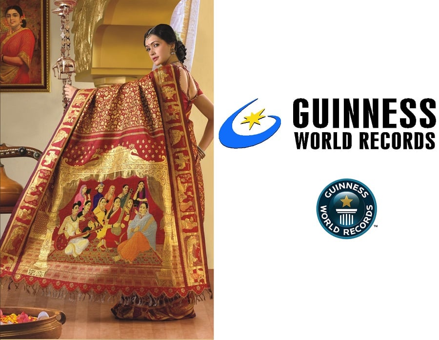 World’s Most Expensive Saree now in Guinness Book of World Records