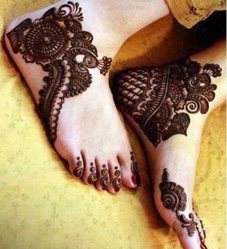 Eid mehndi designs for legs