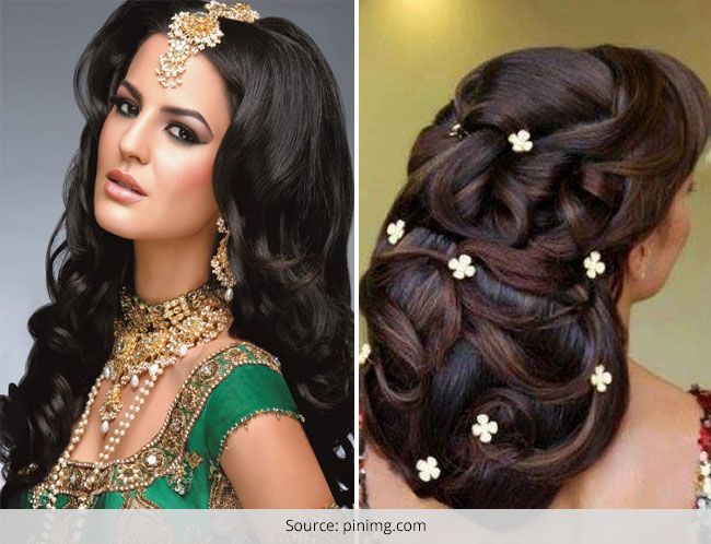Wedding Hairstyles for Long Hair: Western & Indian Bridal Hairstyles