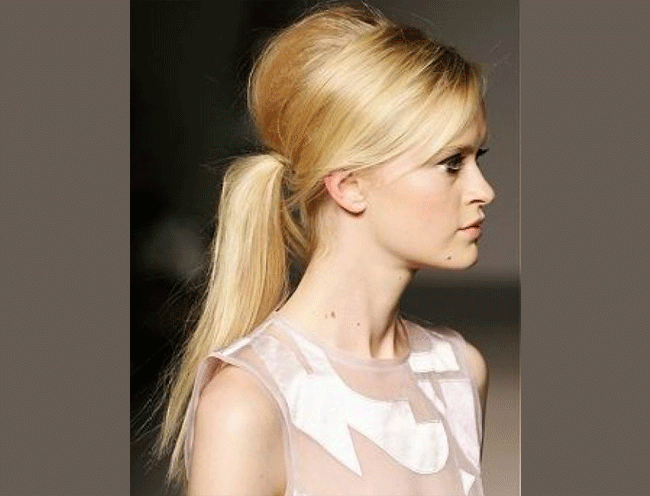 pouf hairstyle