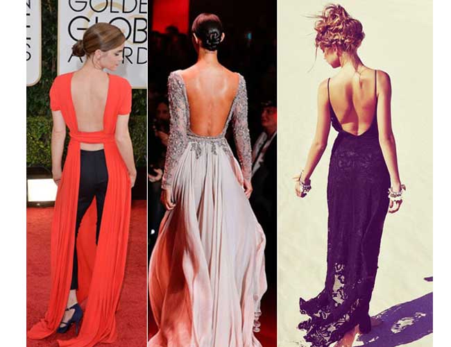Do's and Dont's while wearing a Backless Dress!