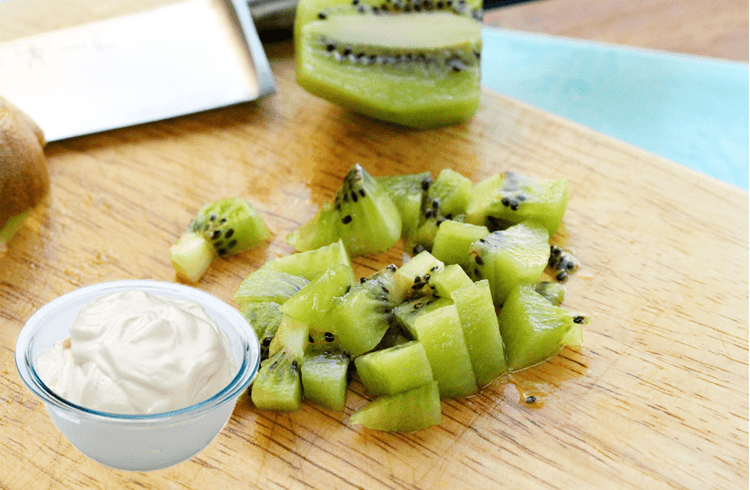 Image result for kiwi and curd face pack