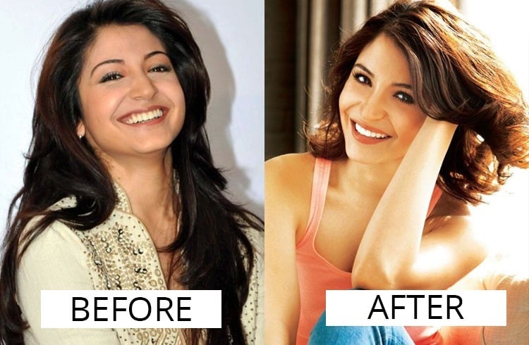 Image result for anushka sharma eyebrow makeover