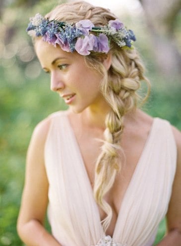 Braids Hairstyles Crowns for Weddings