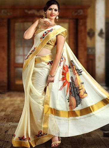 christian wedding sarees