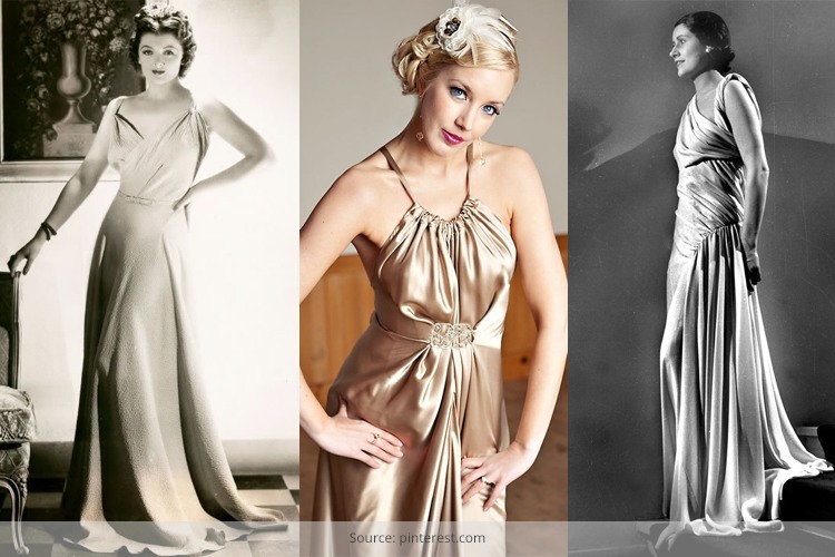 1930s formal dresses