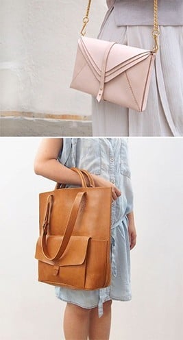 DIY Leather Bag Tutorial - Time To Get Creative