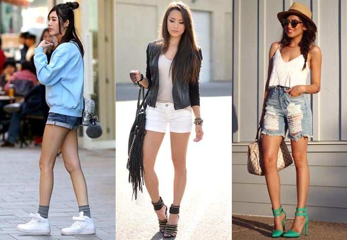 cute shoes to wear with shorts
