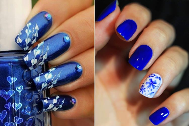 2. 10 Beautiful Light Blue Nail Art Ideas - wide 8