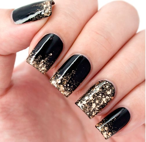 black and gold is a match made in heaven