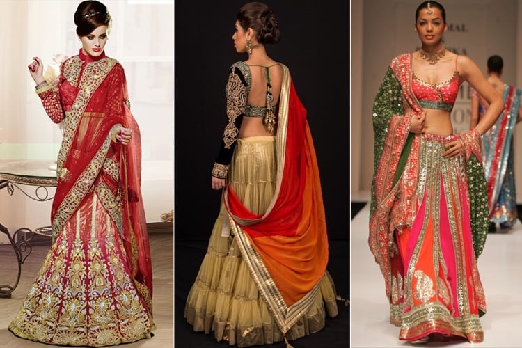 how to dress up lehenga