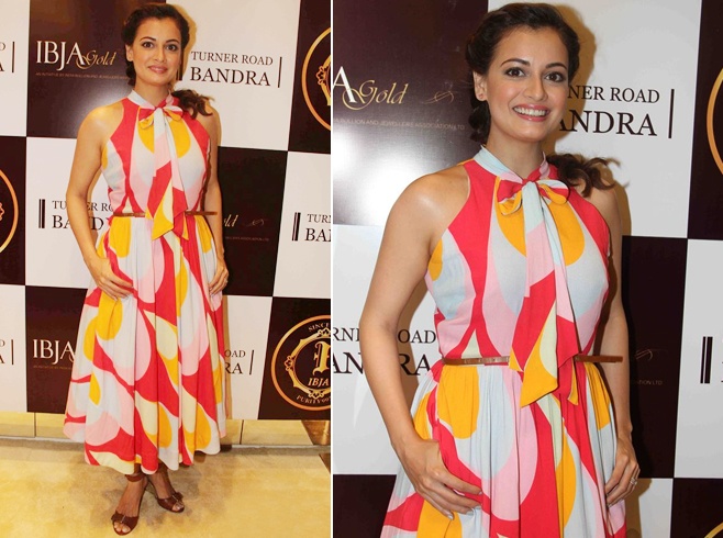 Dia Mirza AT Launch IBJA Store