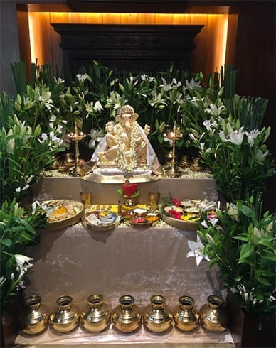 Ganesh Puja Celebrations
