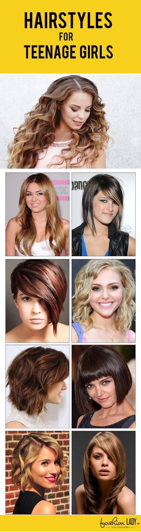 20 Hairstyles For Teenage Girls Get Your Style Dose Now