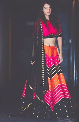 ghagra choli pattern