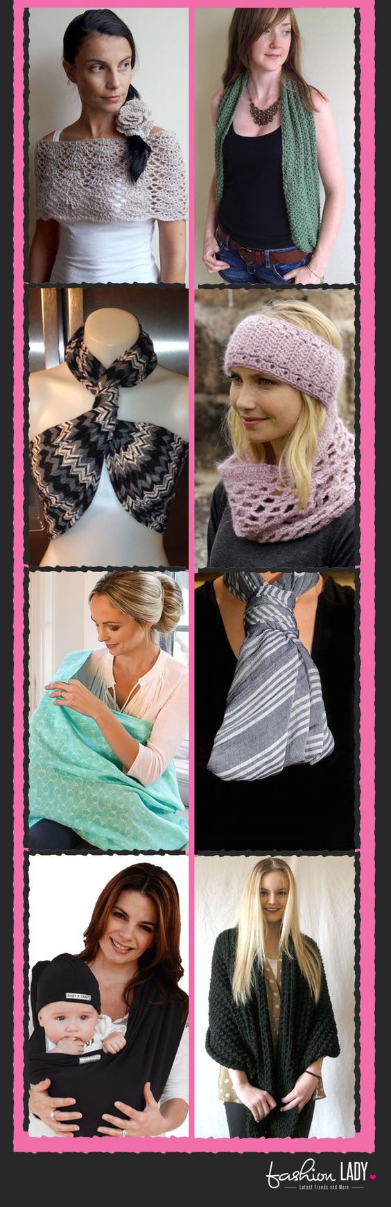 How To Wear An Infinity Scarf in Infinite Ways