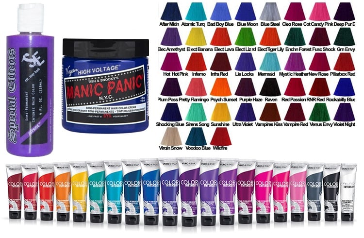 3. Splat Rebellious Colors Complete Hair Color Kit in Blue Envy - wide 5