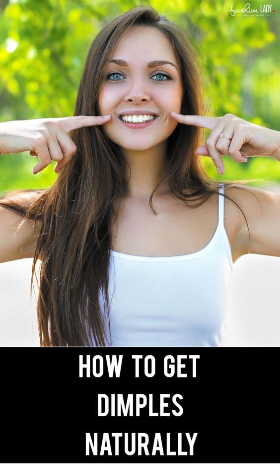 Easy Ways To Get Instant Dimples Naturally With Exercises And Makeup