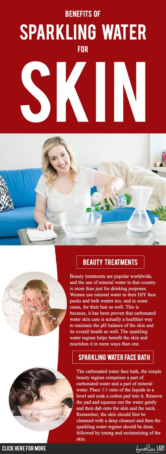 Ever Heard Of Sparkling Water For Skin? Here’s What This Beauty Magic