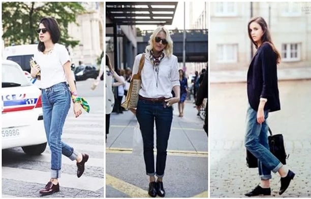 comfy shoes to wear with jeans