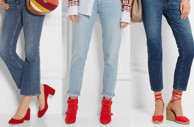 comfy shoes to wear with jeans