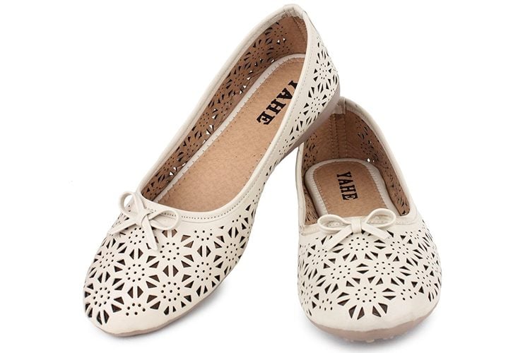 stylish flat belly shoes