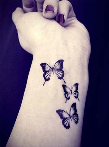 Zesty Butterfly Tattoos For Girls And Women