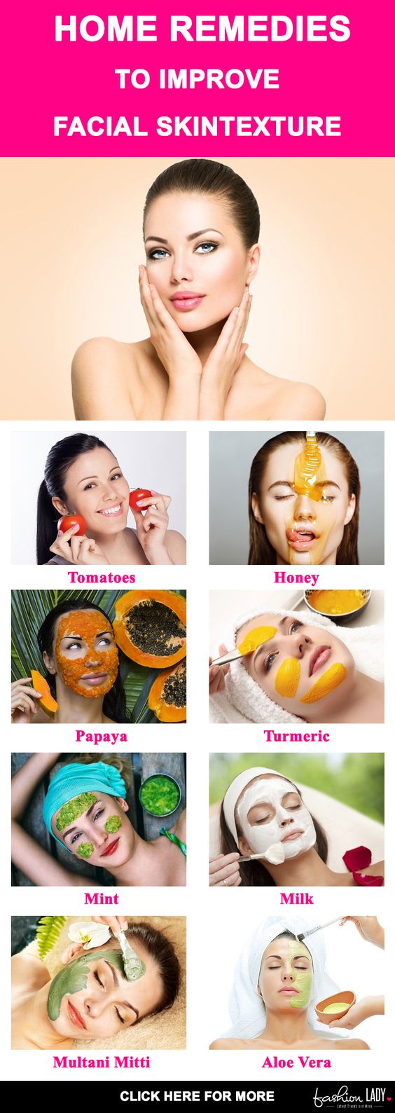 Know How To Improve Facial Skin Texture With These Surprising Home Remedies