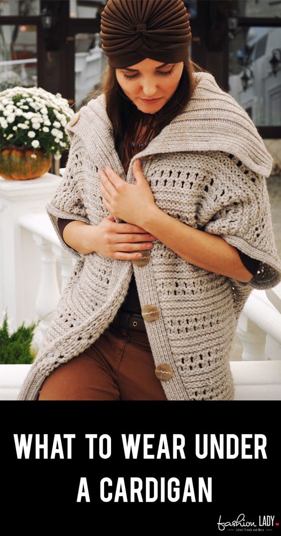 What To Wear Under A Cardigan Do's And Don'ts