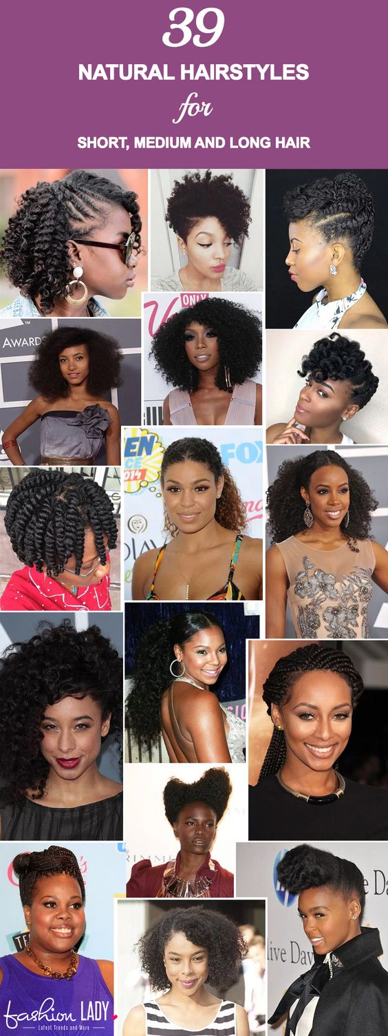 39 Gorgeous Natural Hairstyles For Short Medium And Long Hair