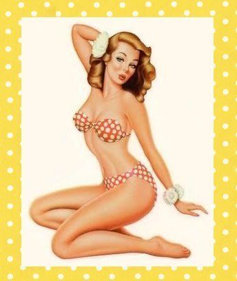 Bitsy Teeny Weeny Yellow Polka Dot Bikini