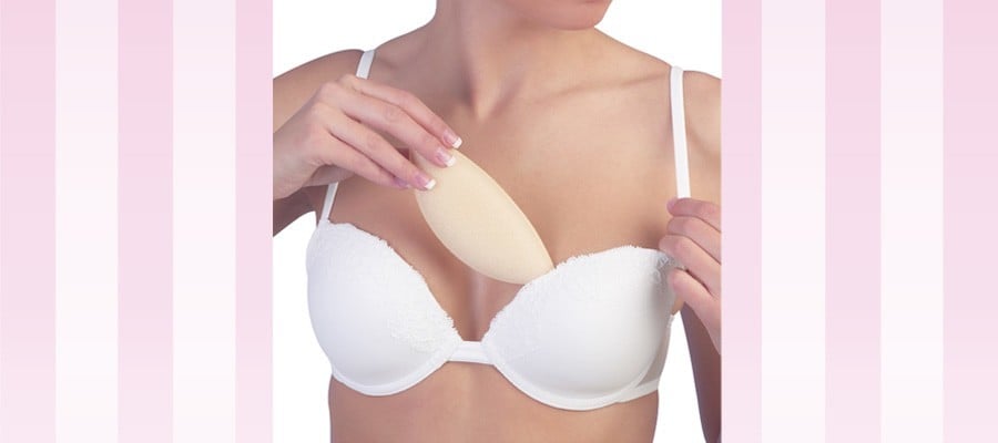 Fabric Bra Oval Inserts