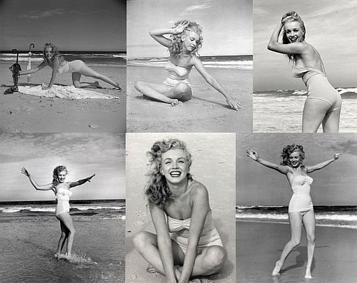 Marilyn Monroe bikini photoshoot