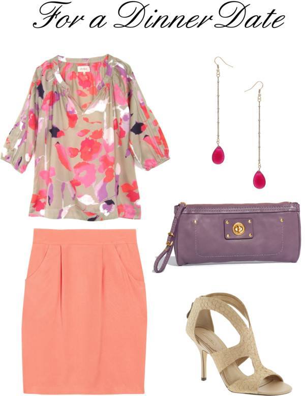 Dinner Date Floral outfit