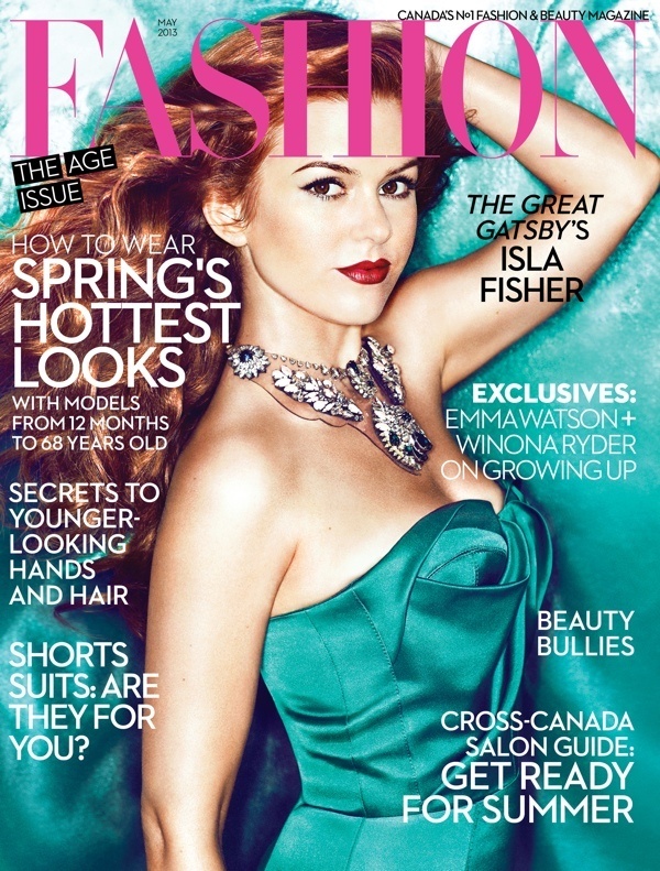 Fashion Magazine May 2013 Isla Fisher