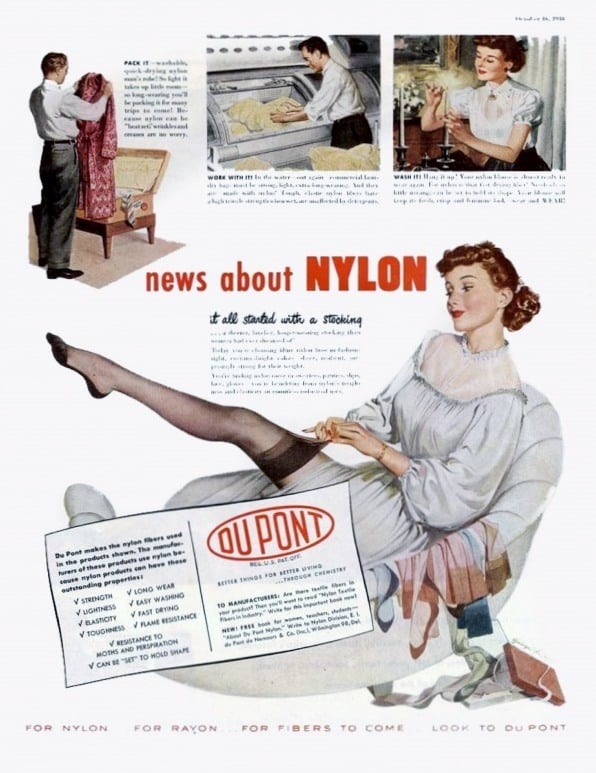 History of Nylon Stockings