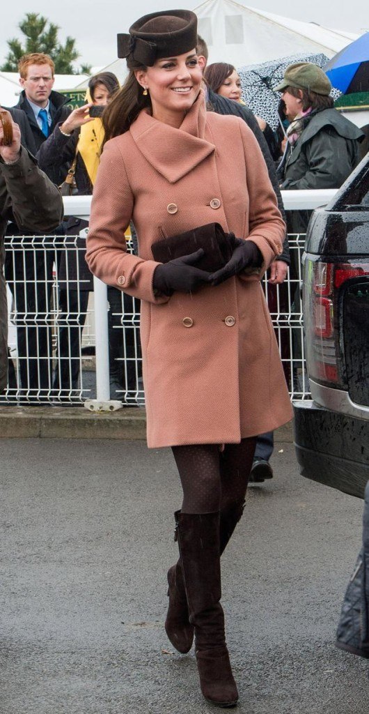 Kate Middleton in Cheltenham Festival