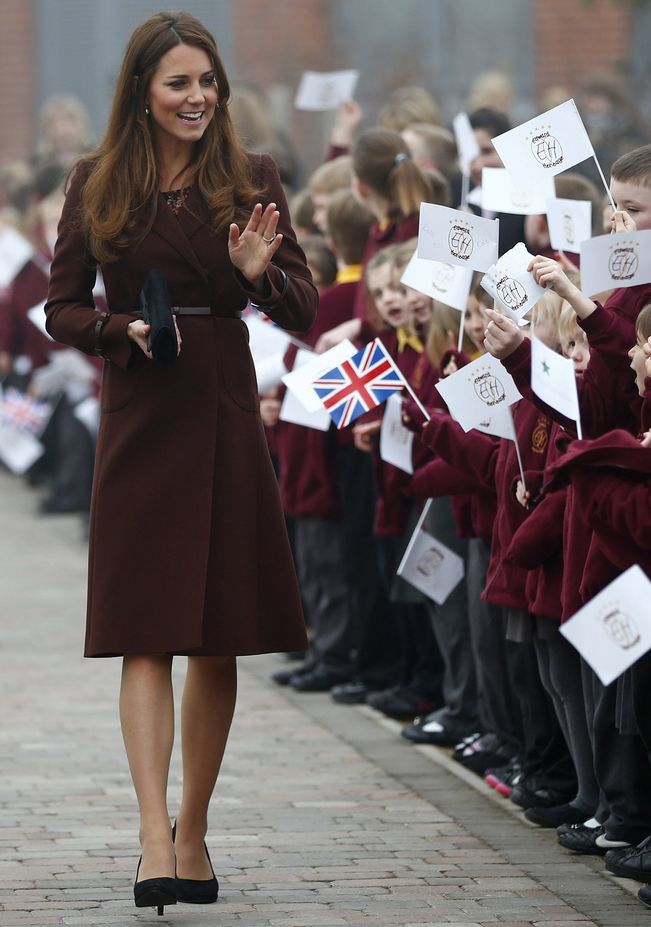 Kate Middleton in Grimbsy