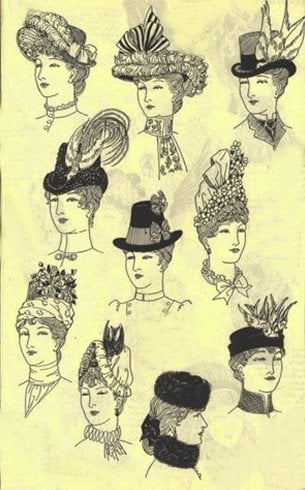 Victorian Hats For Women