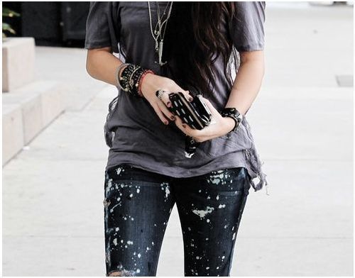 painterly-How-to-paint-jeans painterly How to paint jeans