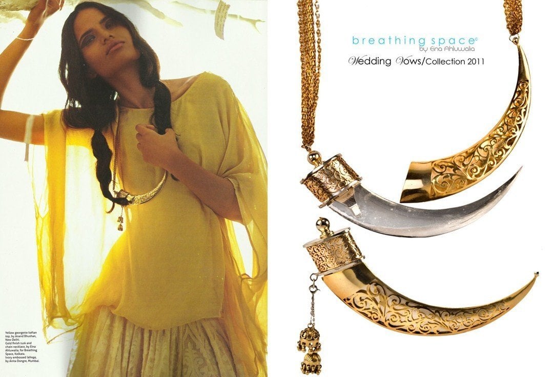 Eina Ahluwalia breathing space kirpan jewelry