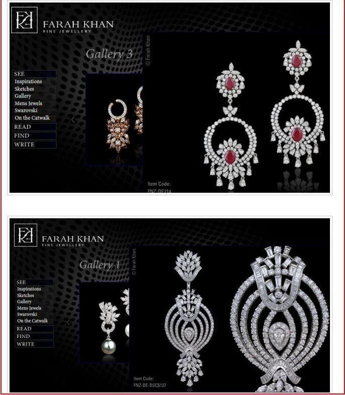 farah alikhan jewelry designer collections