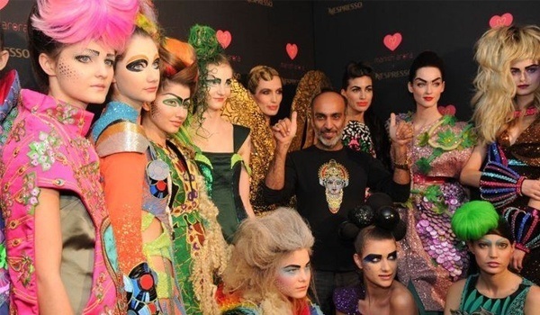 fashion artiste Manish Arora