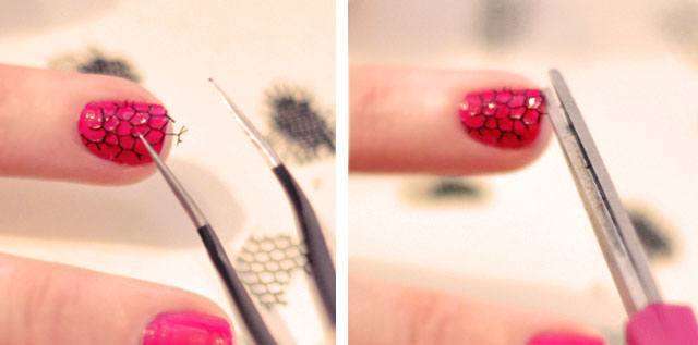 Fishnet Nails