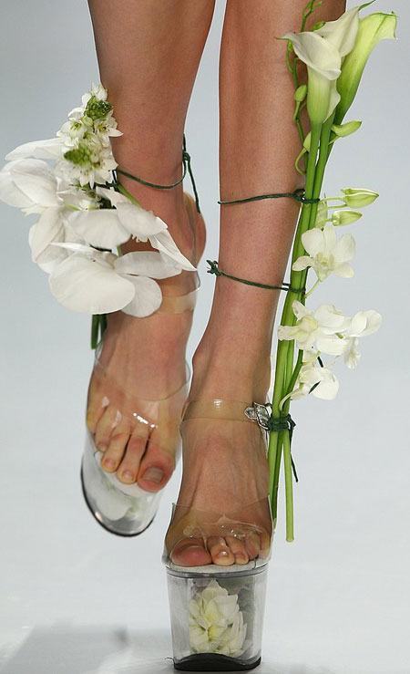 flowers shoes by scherer gonsales spring 2009