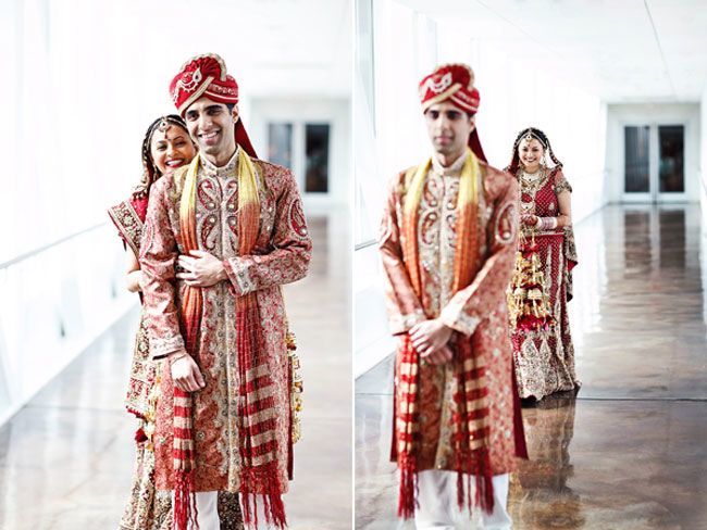 indian wedding couple